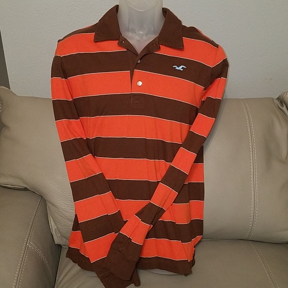 Hollister Long Sleeve Polo 
